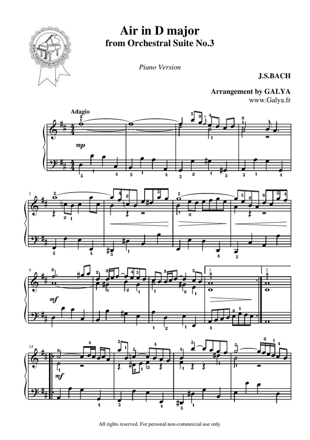 Piano Easy pieces 3 1