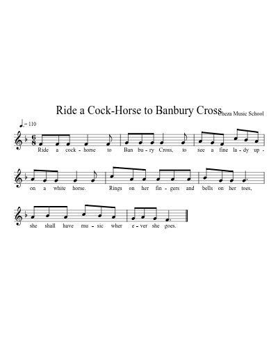 Ride a Cock-Horse to Banbury Cross preview