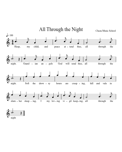 All Through the Night preview