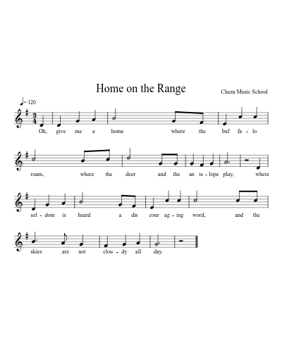 Home on the Range preview