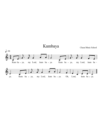 Kumbaya preview