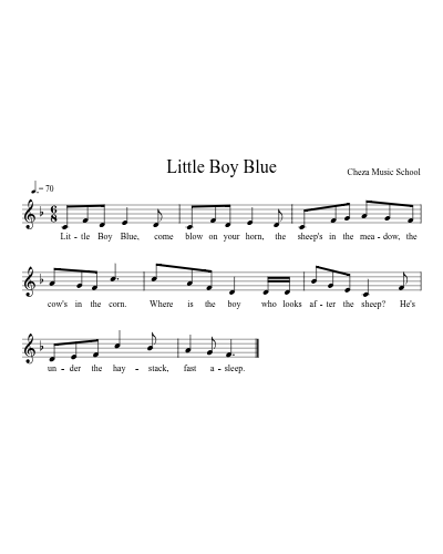 Little Boy Blue preview