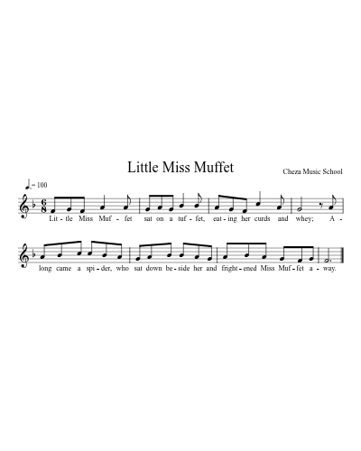 Little Miss Muffet preview