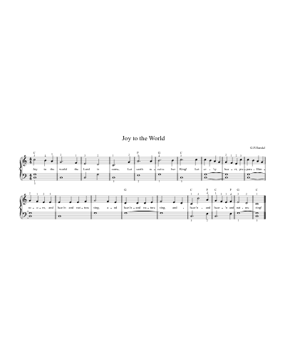 Joy to the world preview