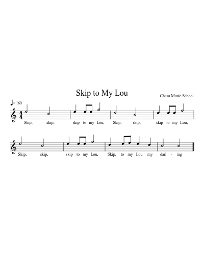 Skip to My Lou preview