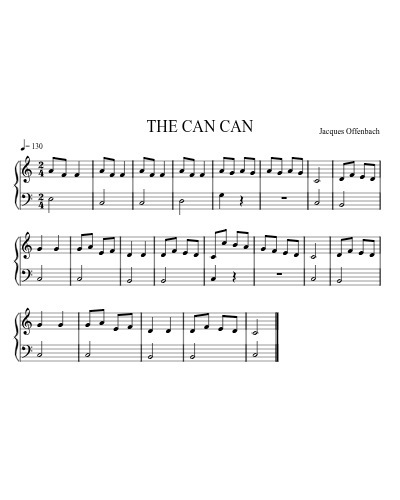The Can Can preview