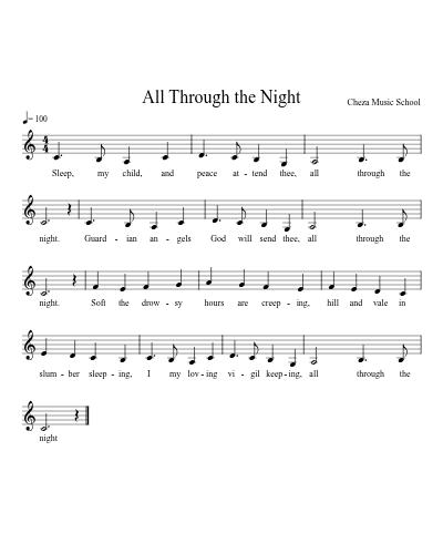 All Through the Night preview