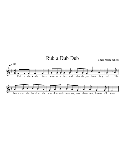 Rub-a-Dub-Dub preview