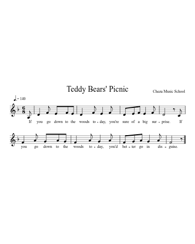 Teddy Bears' Picnic preview