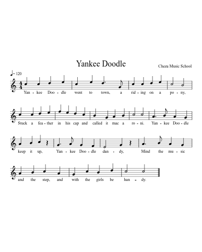 Yankee Doodle preview