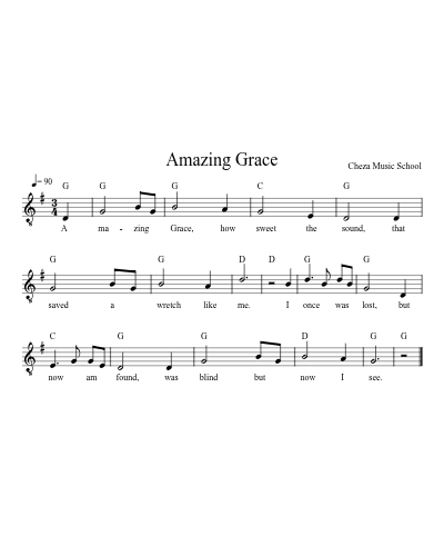 Amazing Grace preview