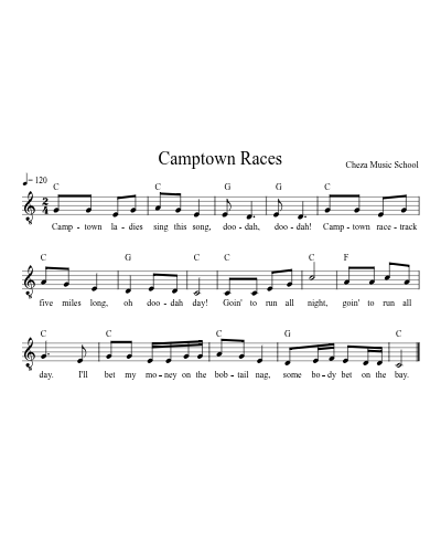 Camptown Races preview