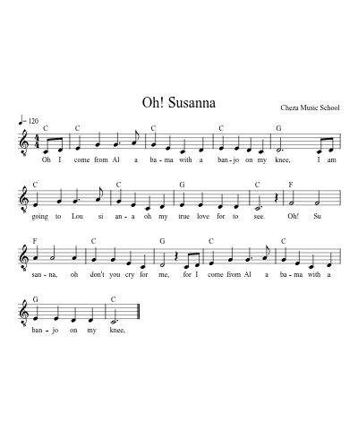 Oh! Susanna preview