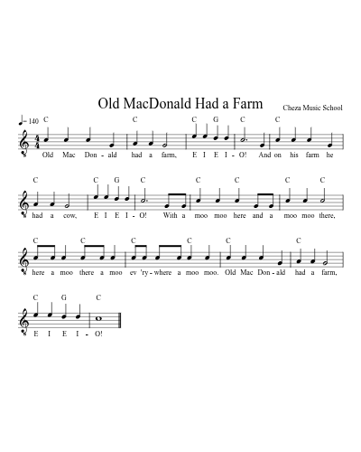 Old MacDonald Had a Farm preview