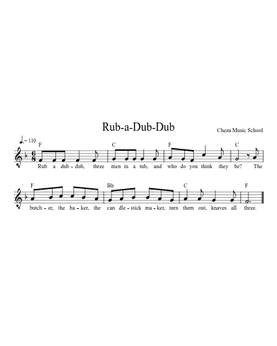 Rub-a-Dub-Dub preview