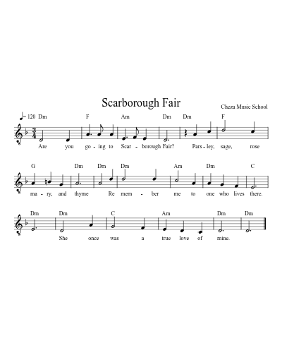Scarborough Fair preview