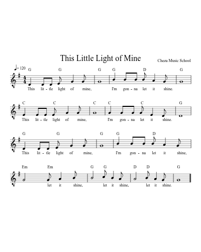 This Little Light of Mine preview