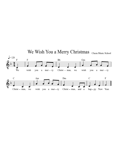 We Wish You a Merry Christmas preview