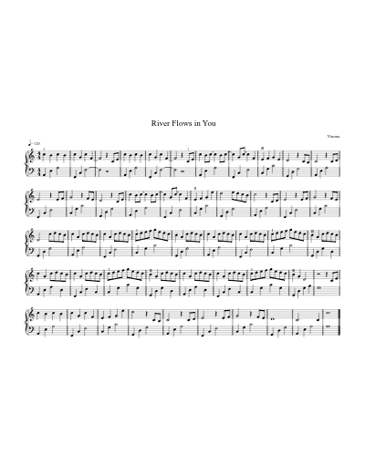 River Flows In You preview