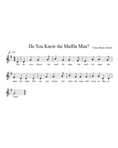 Do You Know the Muffin Man? preview