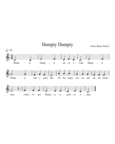 Humpty Dumpty preview