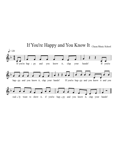 If You're Happy and You Know It preview