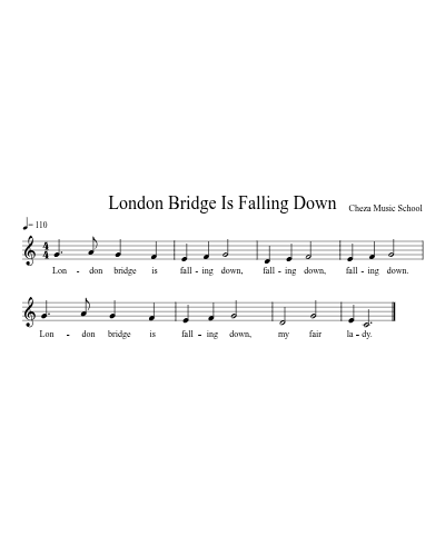 London Bridge Is Falling Down preview