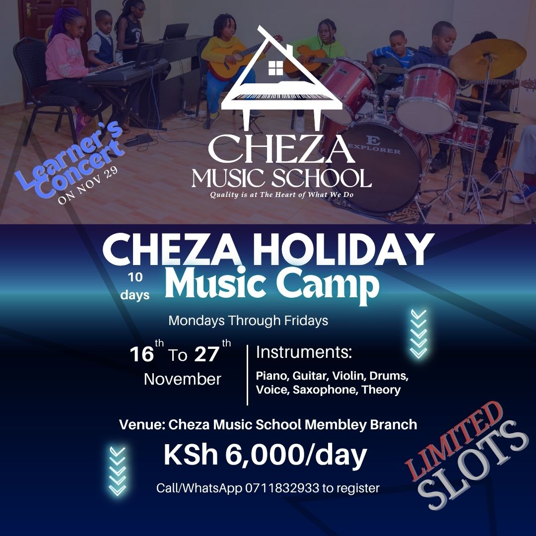 Cheza Music Camp 2026 — music event at Cheza Music School Nairobi